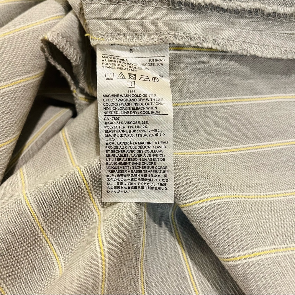 NWT Banana Republic Wrap Pencil Skirt. Size 6. - Picture 6 of 6